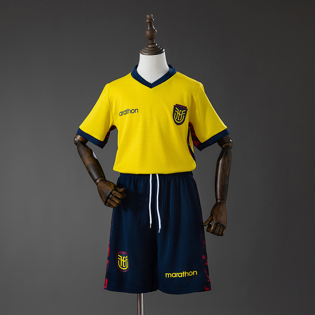 Ecuador 2026 Home Kids Kit Jersey SIZE 16-28 2