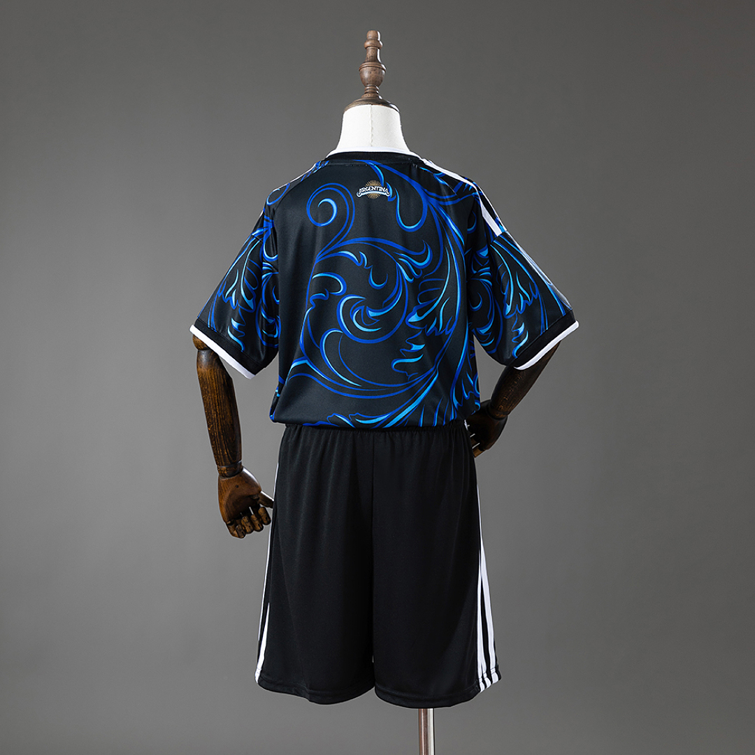 Argentina 2026 Away Kids Kit Jersey Size 16-28 2