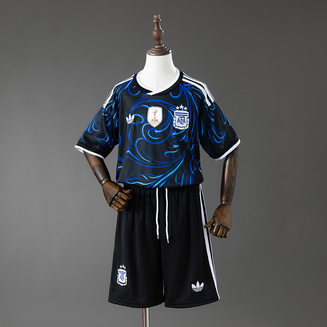 Argentina 2026 Away Kids Kit Jersey Size 16-28