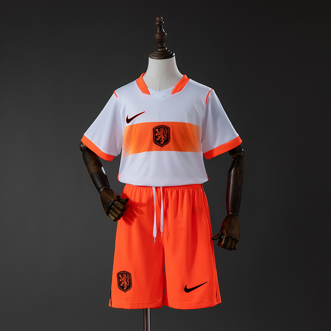 Netherlands 2026 Away Kids Kit Jersey SIZE 16-28 2