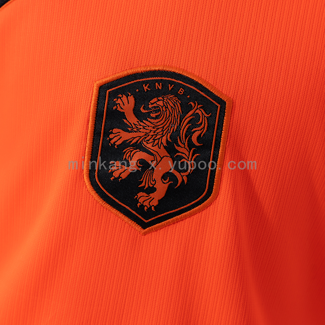 Netherlands 2026 Home Kids Kit Jersey Size 16-28 8