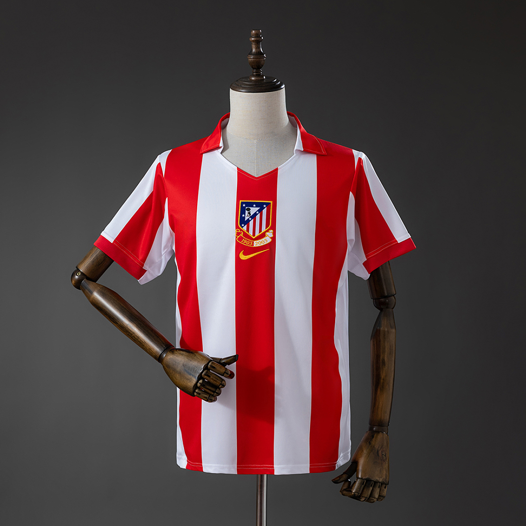 Atletico Madrid 03/04 Centenary Home Jersey S-XXL 2