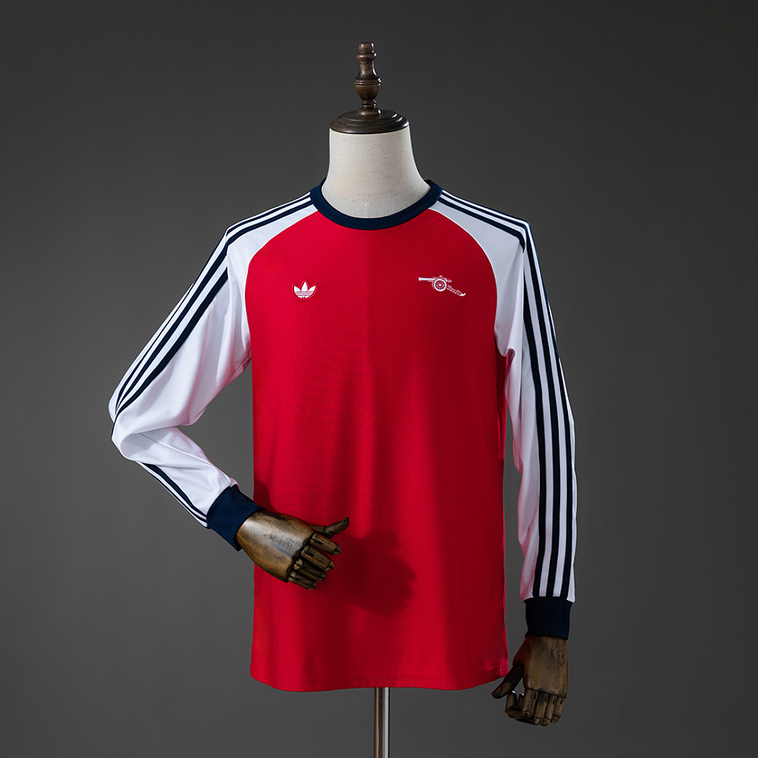 Arsenal Terrace Icons Long Sleeve T-Shirt Red S-XXL 3