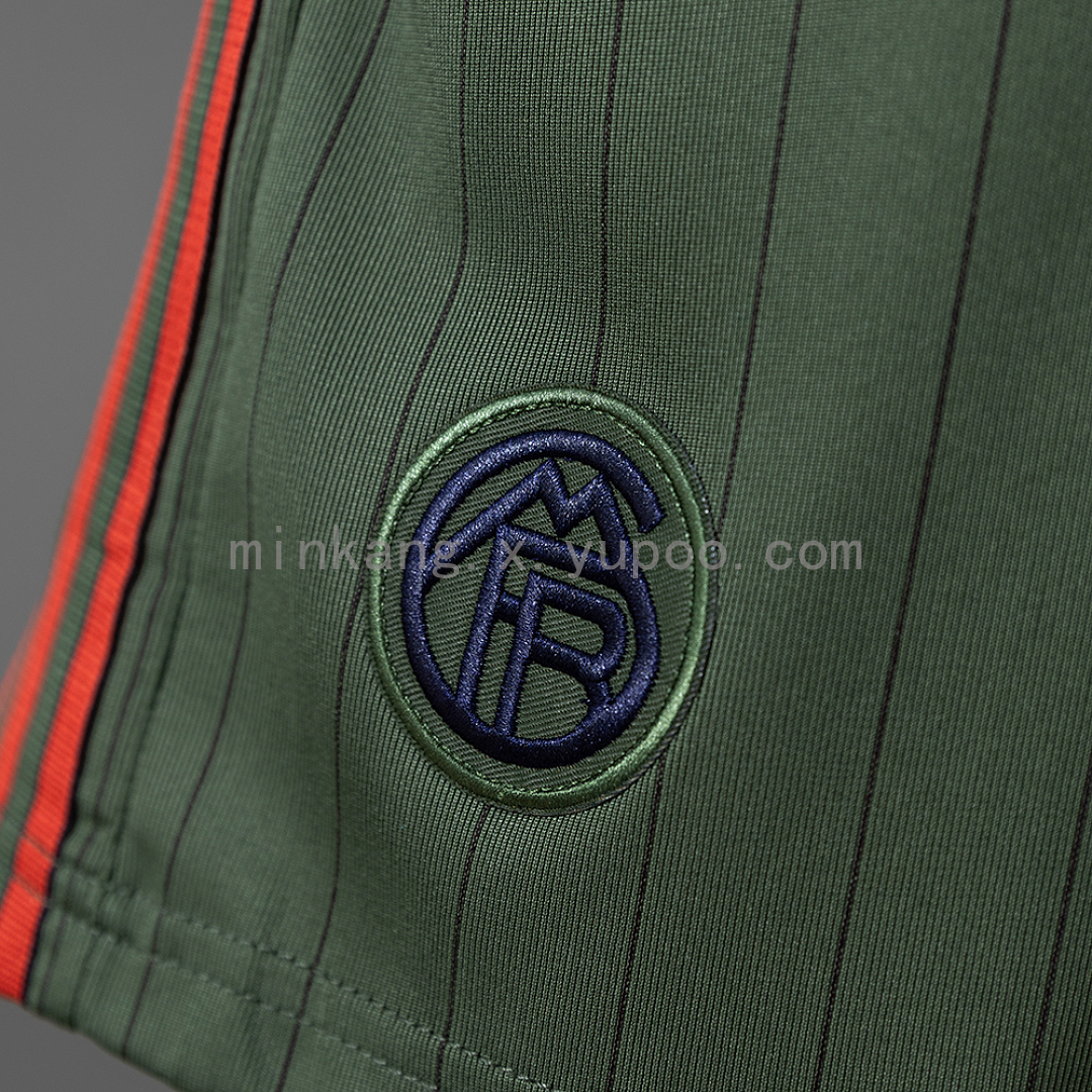 Bayern Munich Terrace Icons Shorts Green S-XXL 5