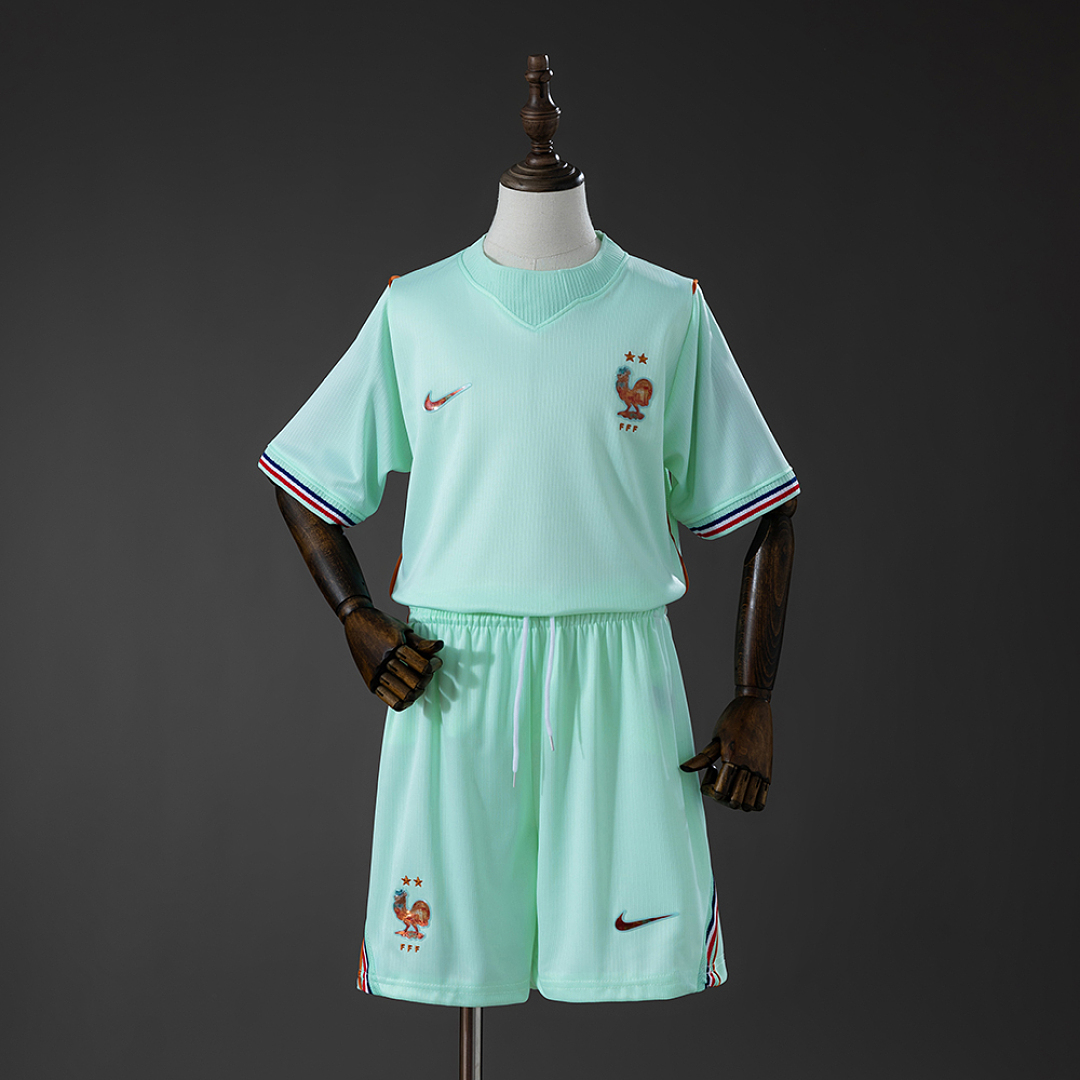 France 2026 Away Kids Kit Jersey Size 16-28 3