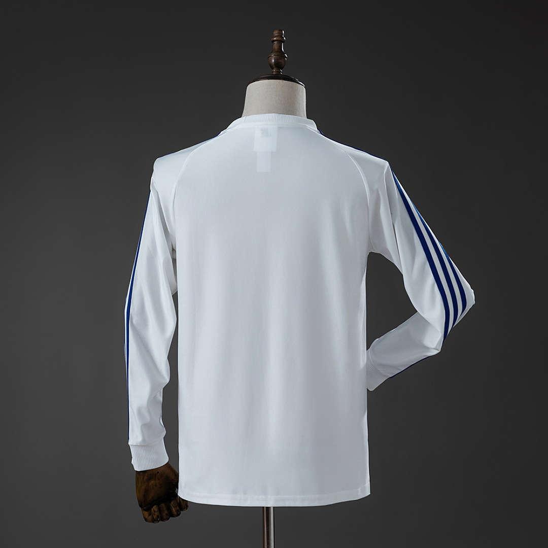 Leeds United Terrace Icons White Long Sleeve T-Shirt S-XXL 2