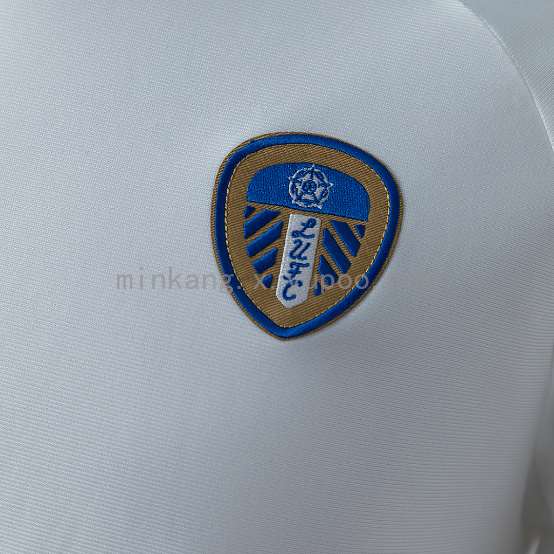 Leeds United Terrace Icons White Long Sleeve T-Shirt S-XXL 6