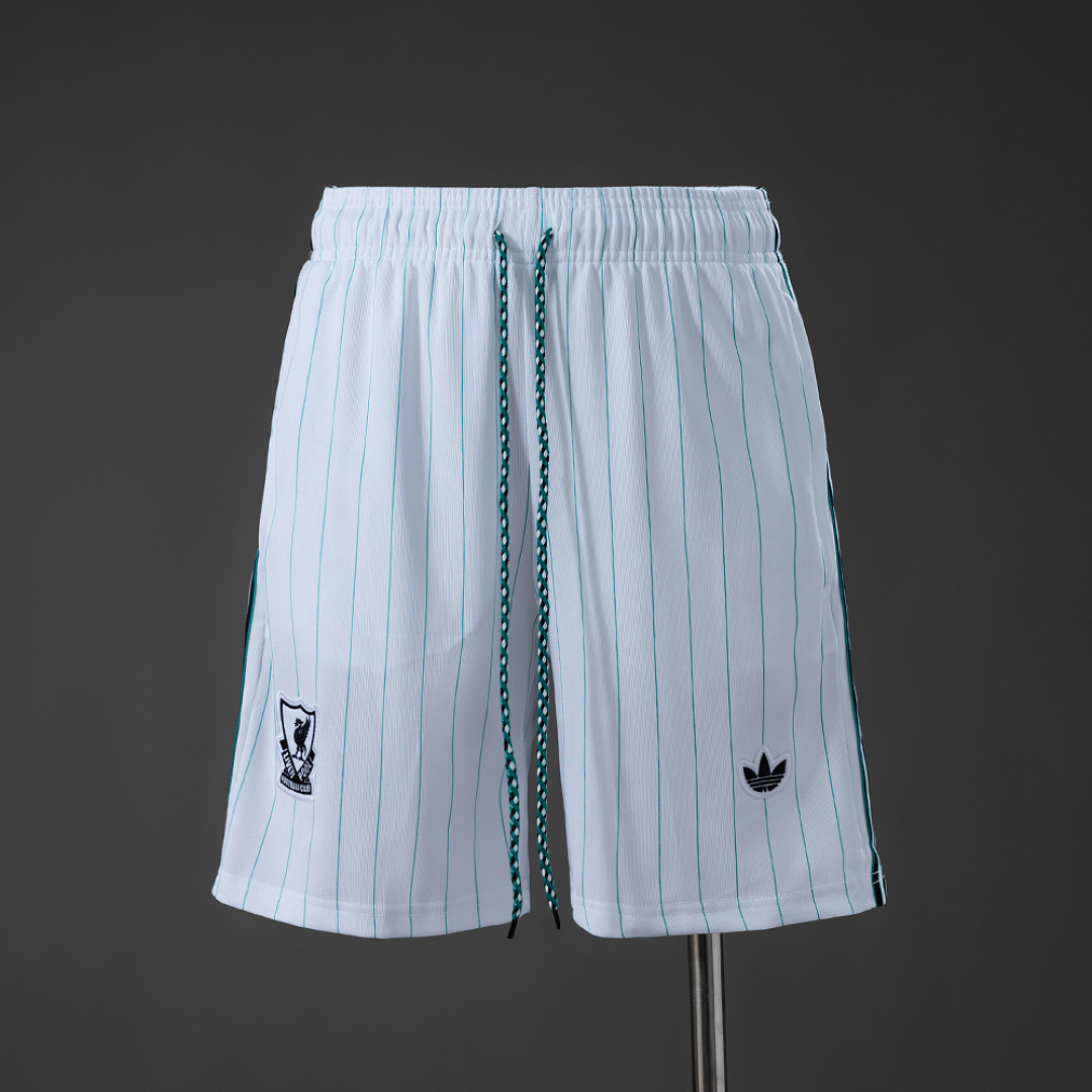 LFC Terrace Icons Shorts White S-XXL