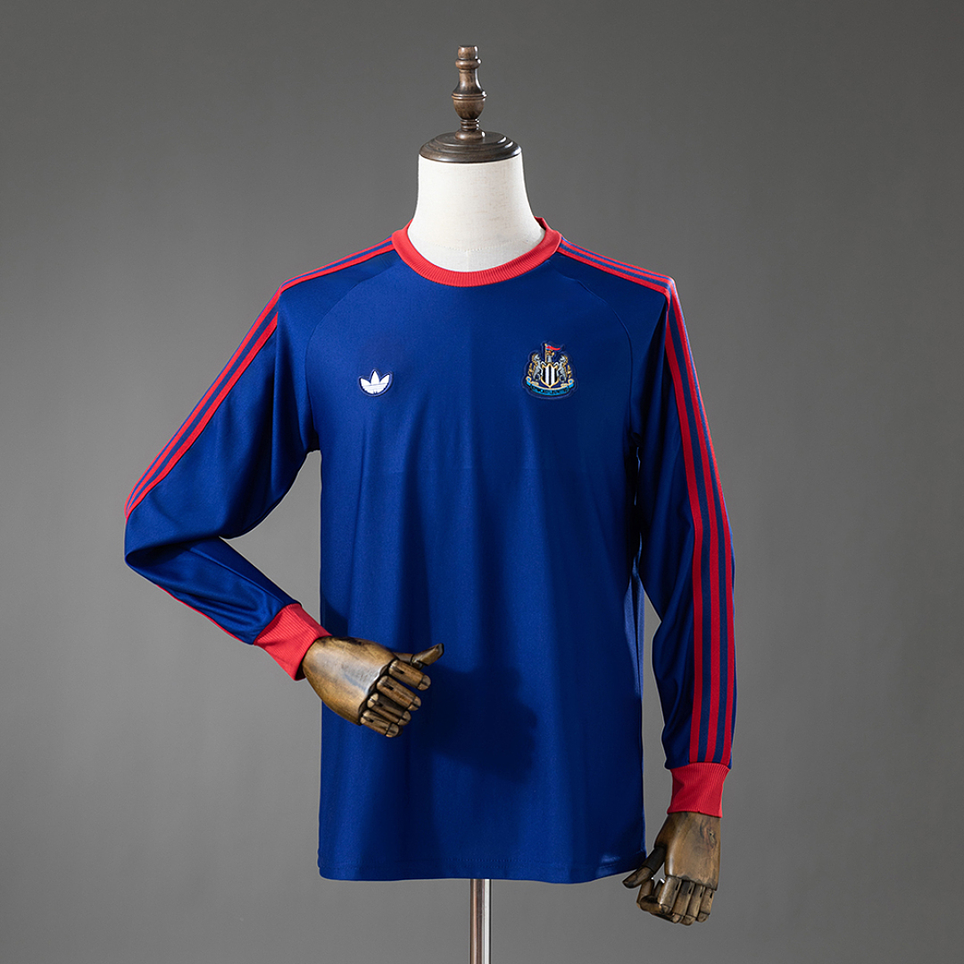 Newcastle United Terrace Icons Long Sleeve T-Shirt Blue S-XXL 3