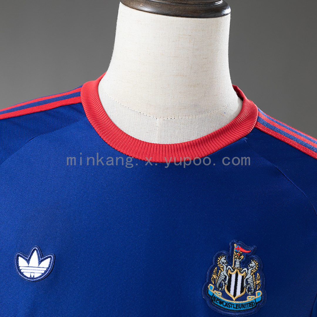 Newcastle United Terrace Icons Long Sleeve T-Shirt Blue S-XXL 7