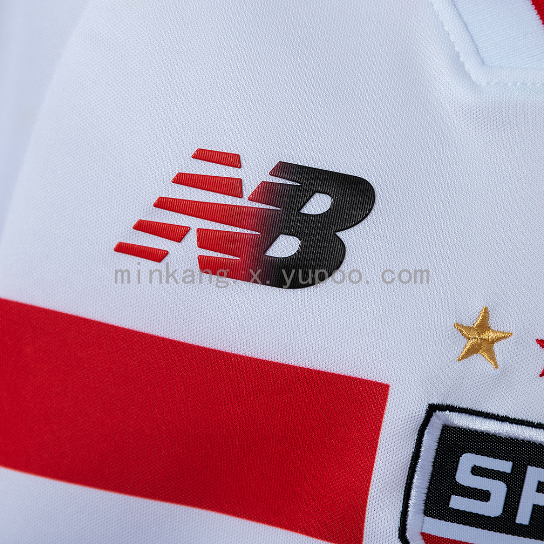 São Paulo 26/27 Home Kids Kit Jersey Size 16-28 8