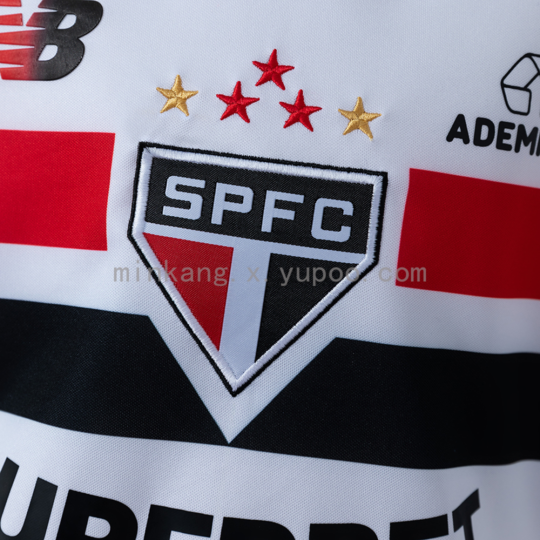 São Paulo 26/27 Home Kids Kit Jersey Size 16-28 10