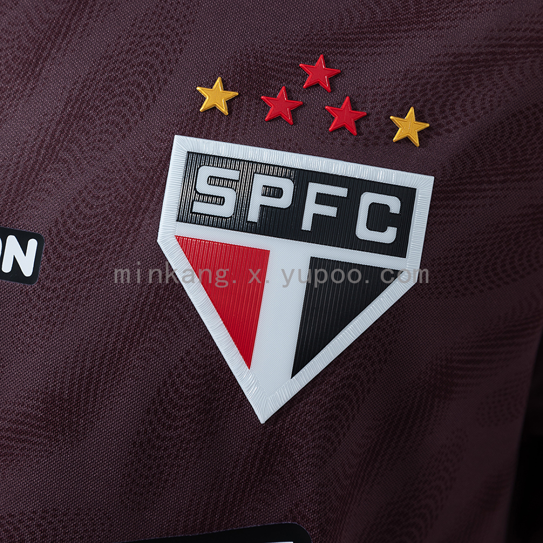 Sao Paulo 26/27 Goalkeeper Jersey - Deep Burgundy S-4XL 8