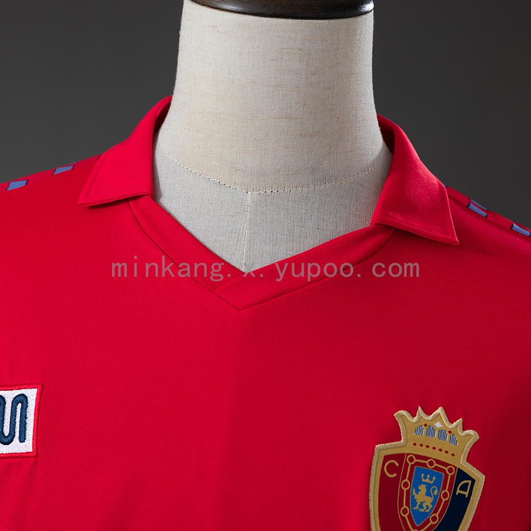 Osasuna 1983 Home Retro Jersey S-XXL 7