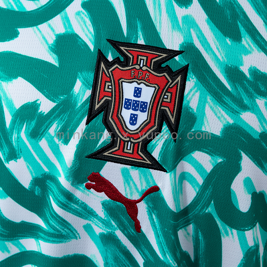 Portugal 2026 Warmup Jersey - Green S-4XL 6
