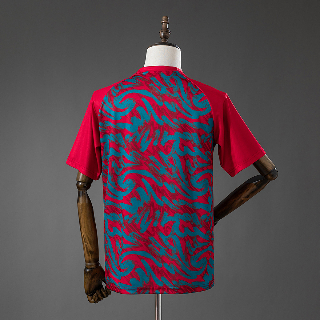 Portugal 2026 Warmup Jersey - Red S-4XL 2