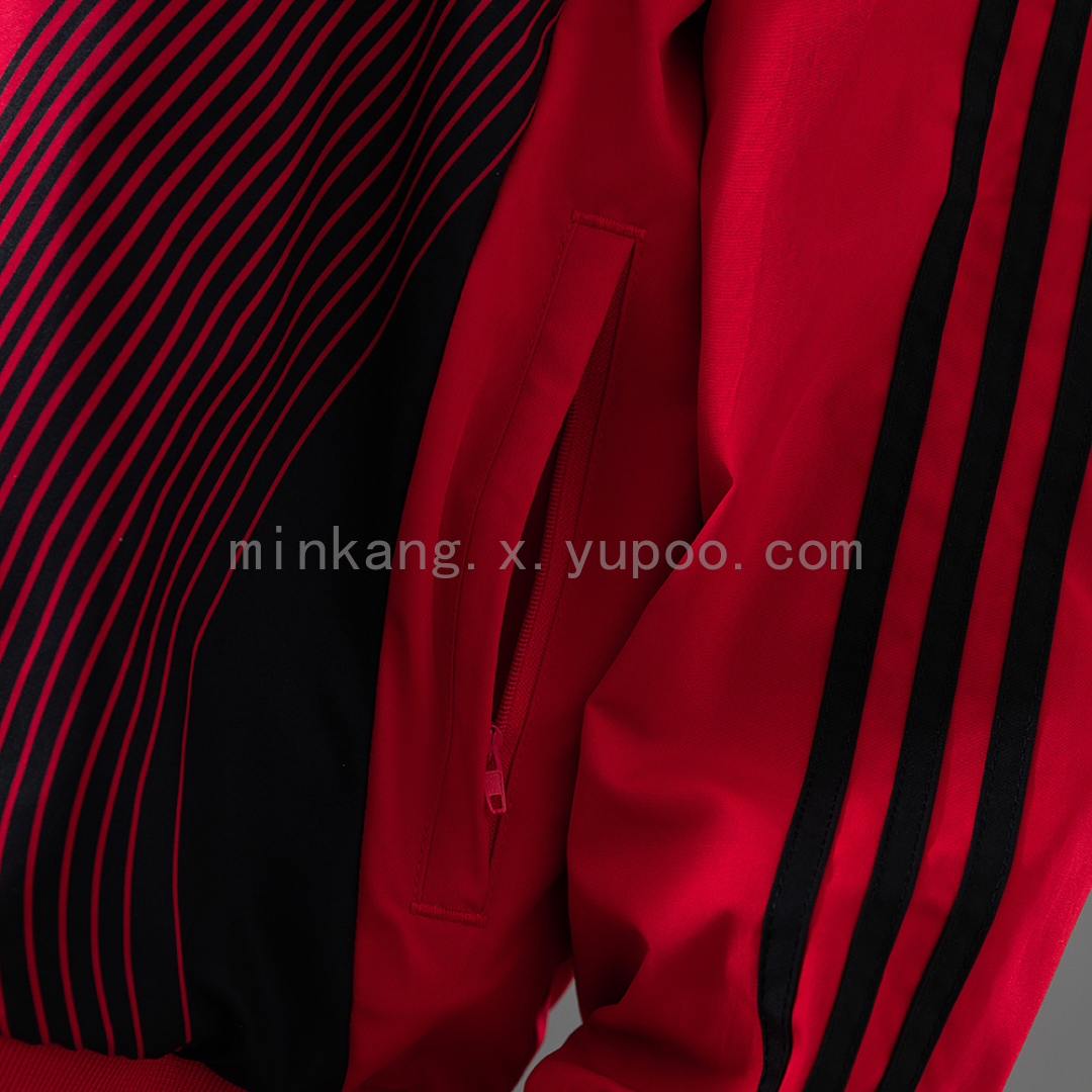 AC Milan 06/07 Training Windbreaker - Red S-XXL 5