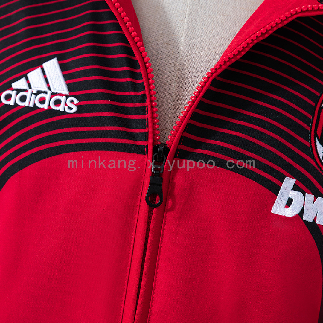 AC Milan 06/07 Training Windbreaker - Red S-XXL 7