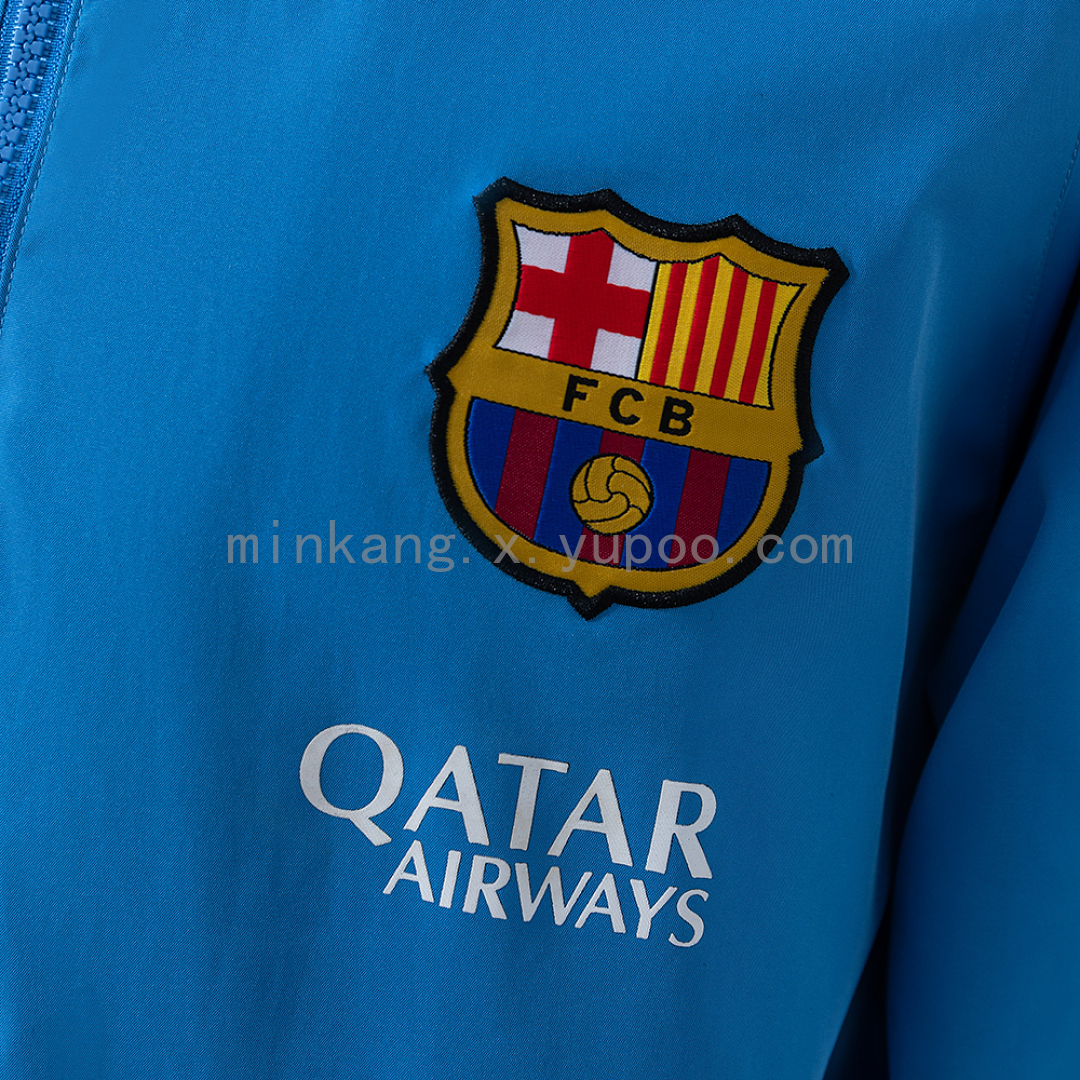 Barcelona 15/16 Windbreaker - Blue S-XXL 10