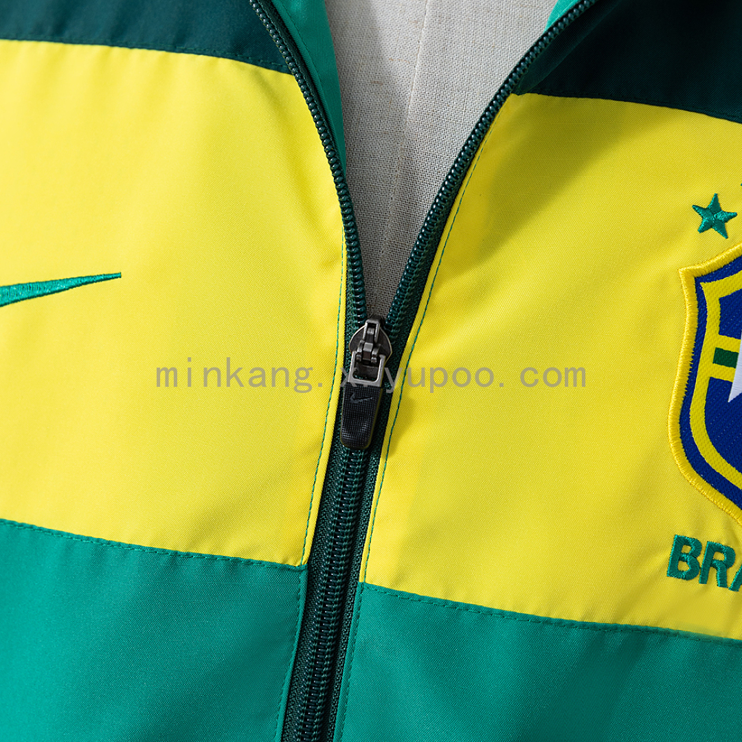 Brazil 2010 Windbreaker - Green S-XXL 7