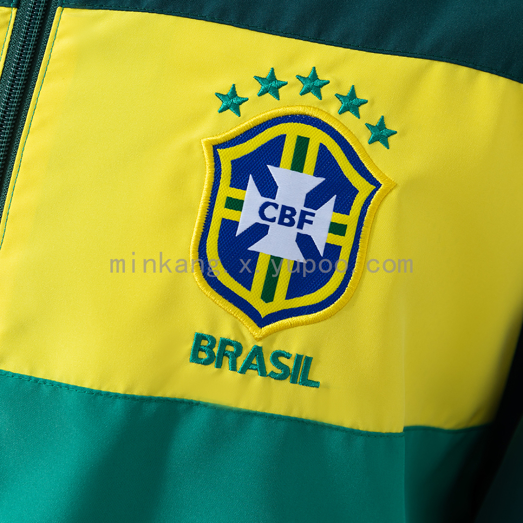Brazil 2010 Windbreaker - Green S-XXL 9