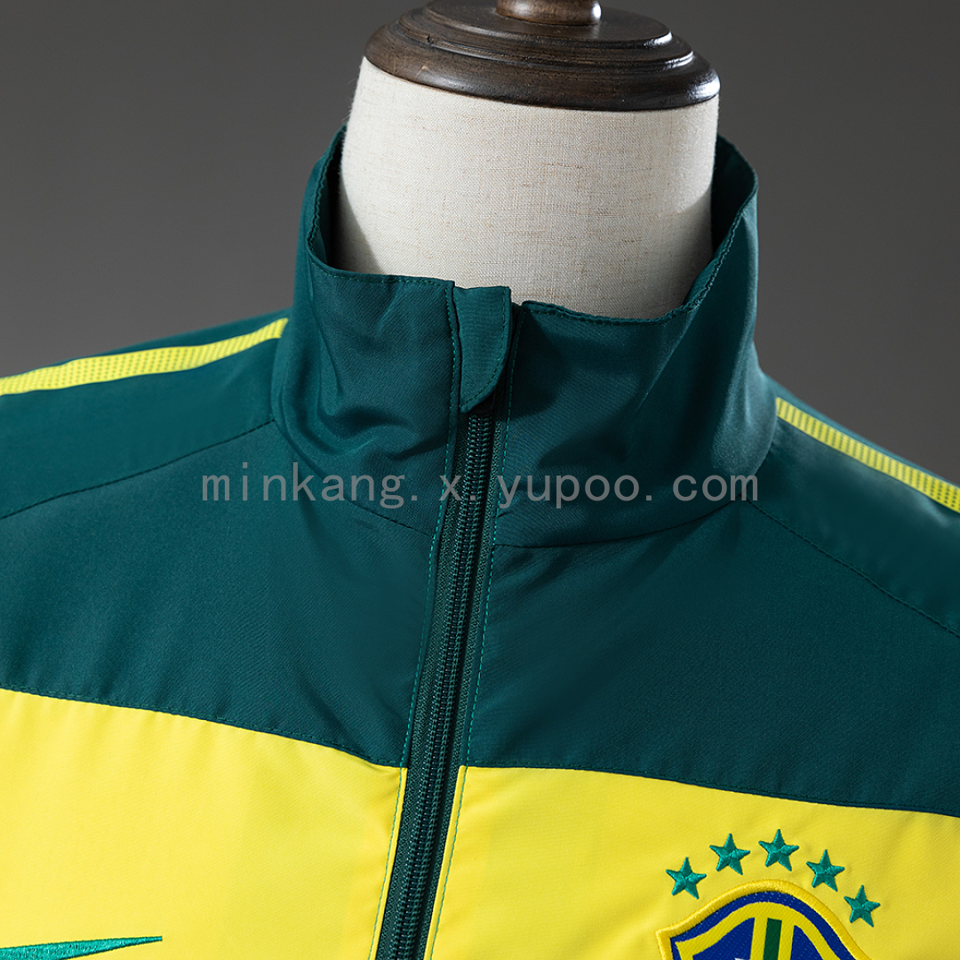 Brazil 2010 Windbreaker - Green S-XXL 10