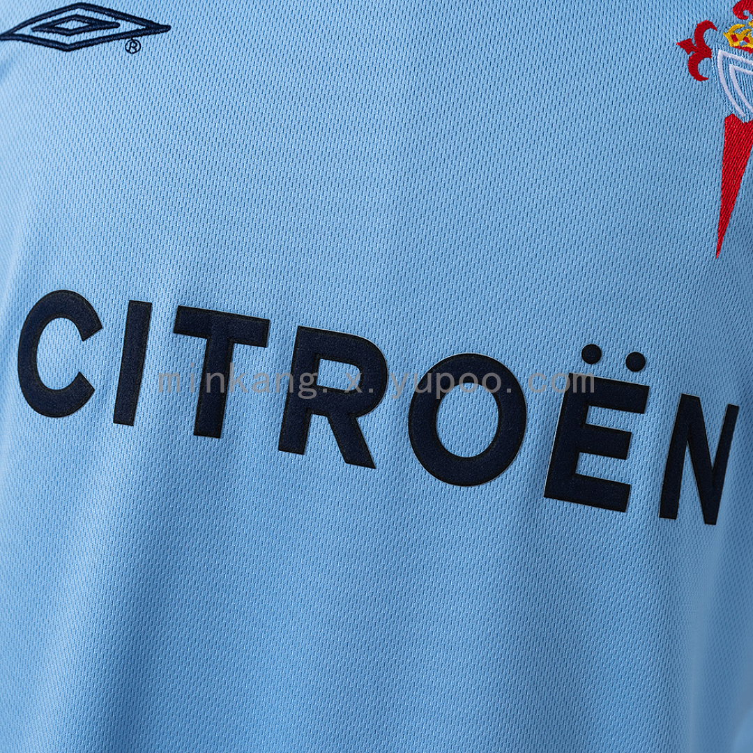 Celta de Vigo 01/02 Home UEFA Cup Retro Jersey S-XXL 7
