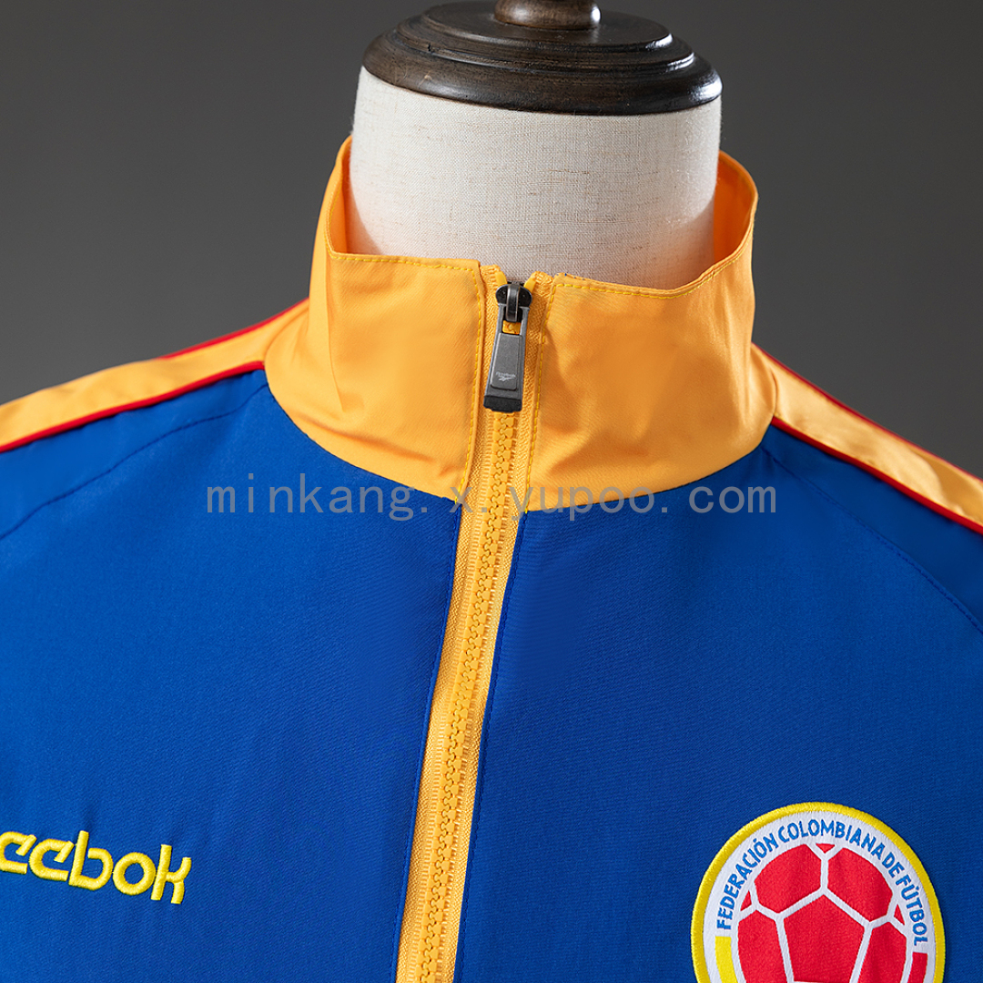 Colombia 1998 Windbreaker - Blue S-XXL 9