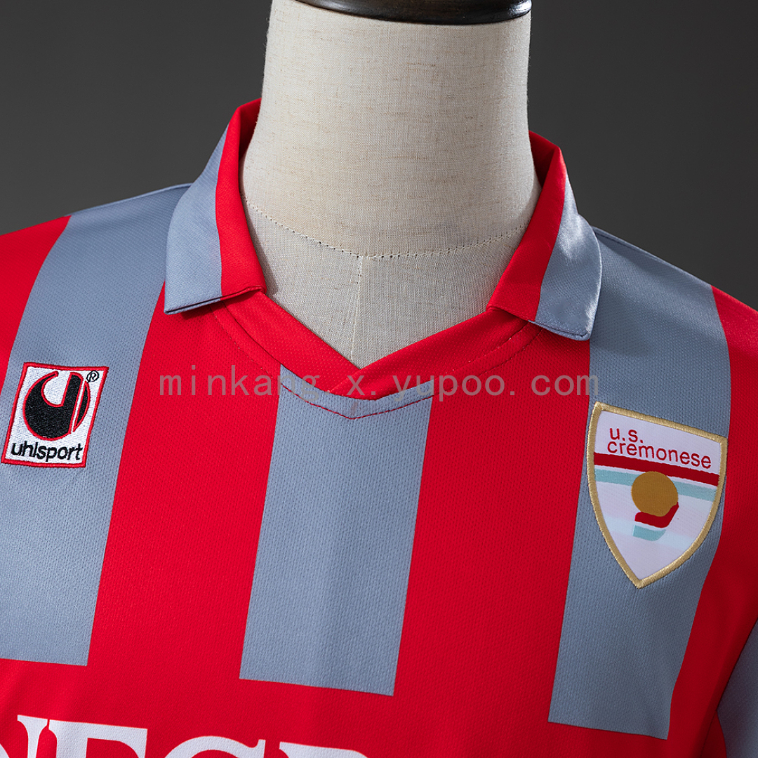 Cremonese 95/96 Home Retro Long Sleeve Jersey S-XXL 8