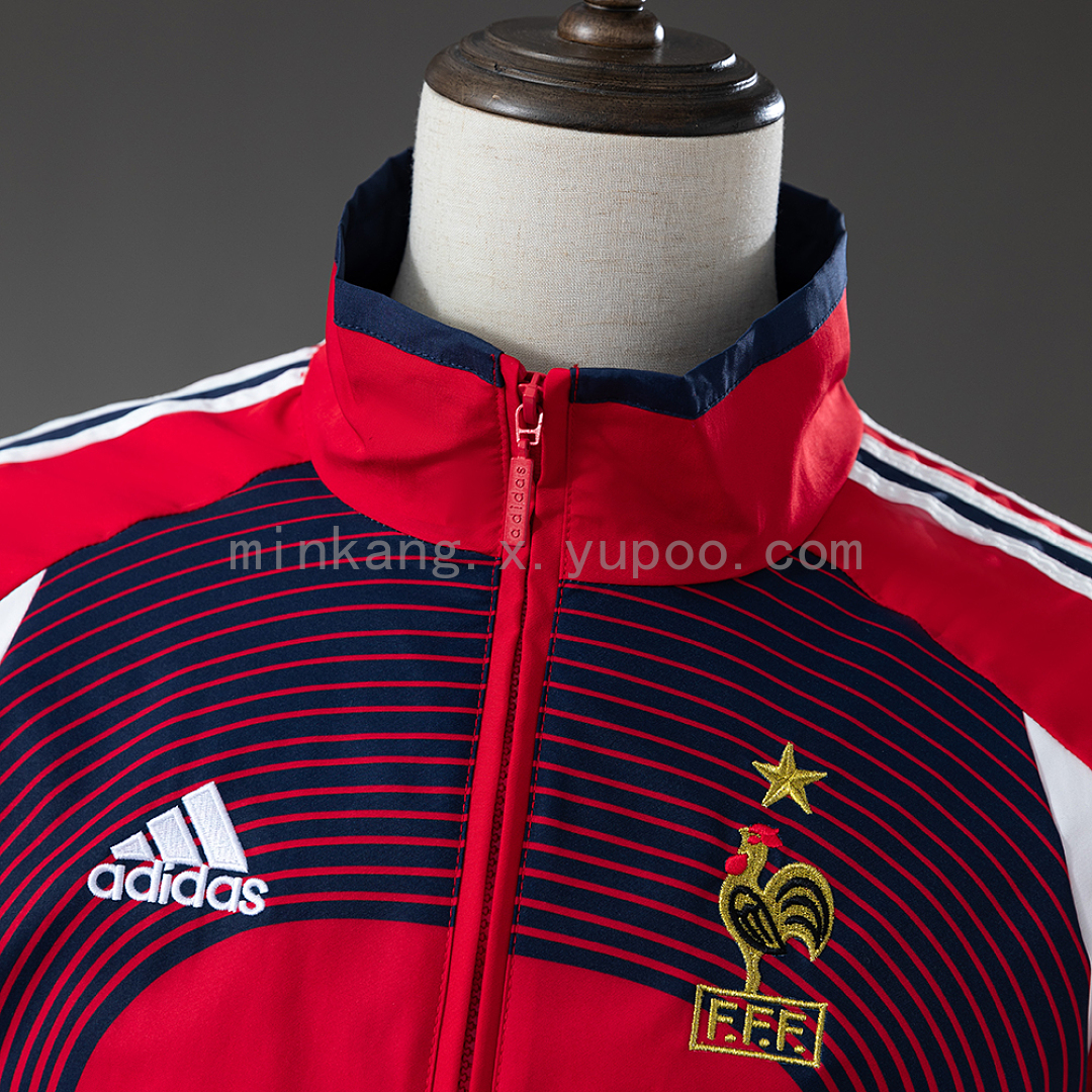 France 2006 Training Windbreaker - Red S-XXL 11