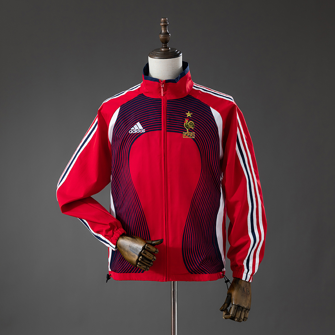 France 2006 Training Windbreaker - Red S-XXL 3