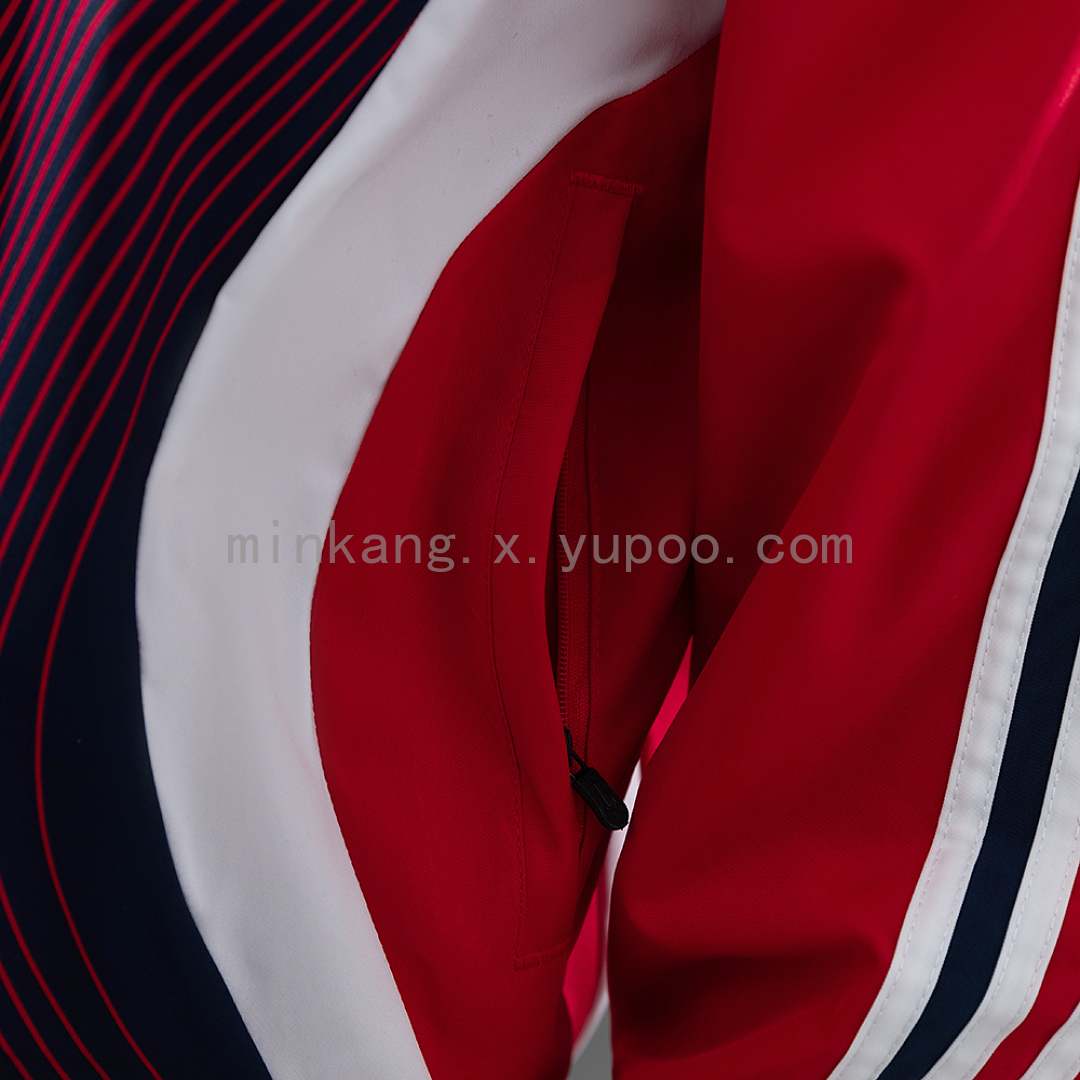 France 2006 Training Windbreaker - Red S-XXL 5