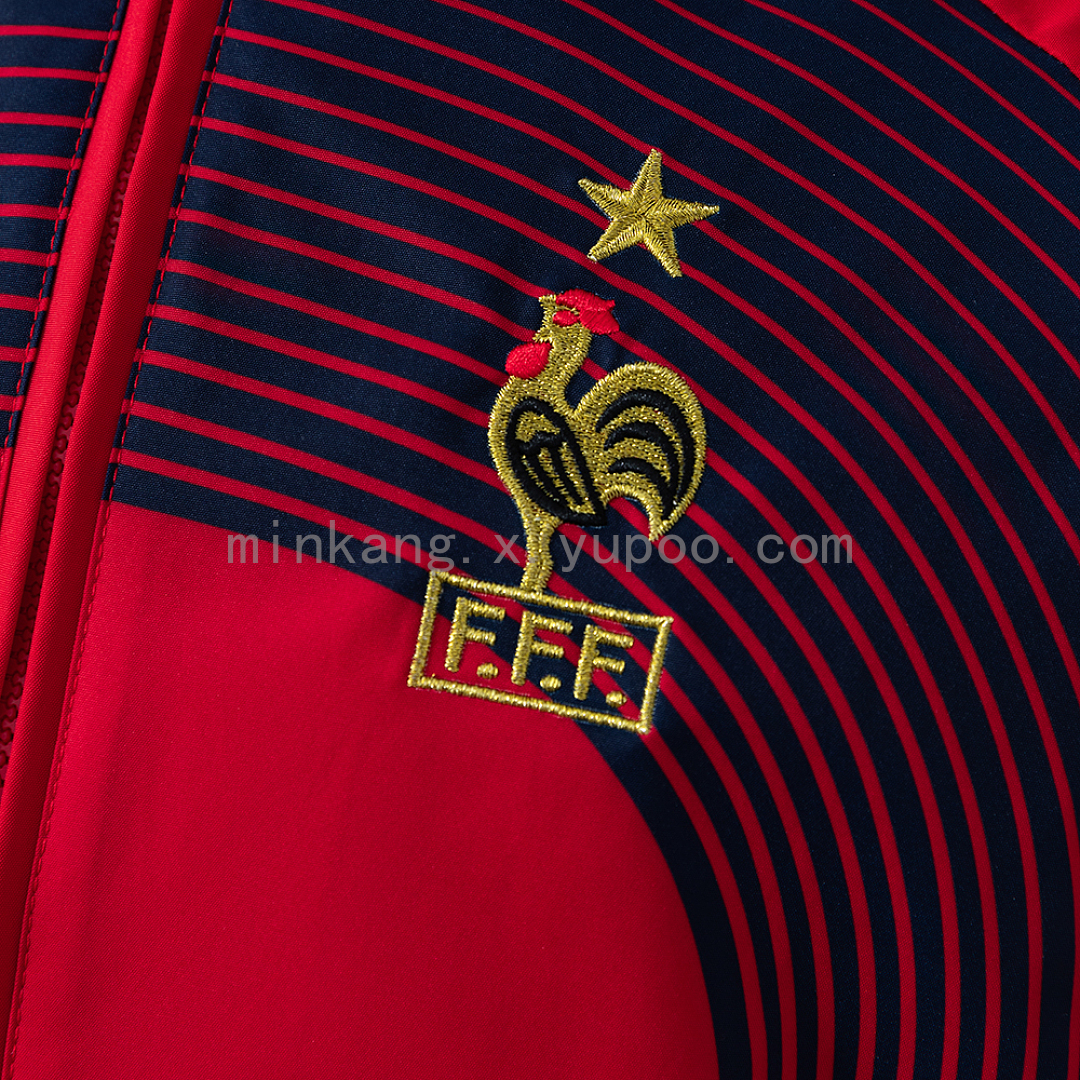 France 2006 Training Windbreaker - Red S-XXL 10