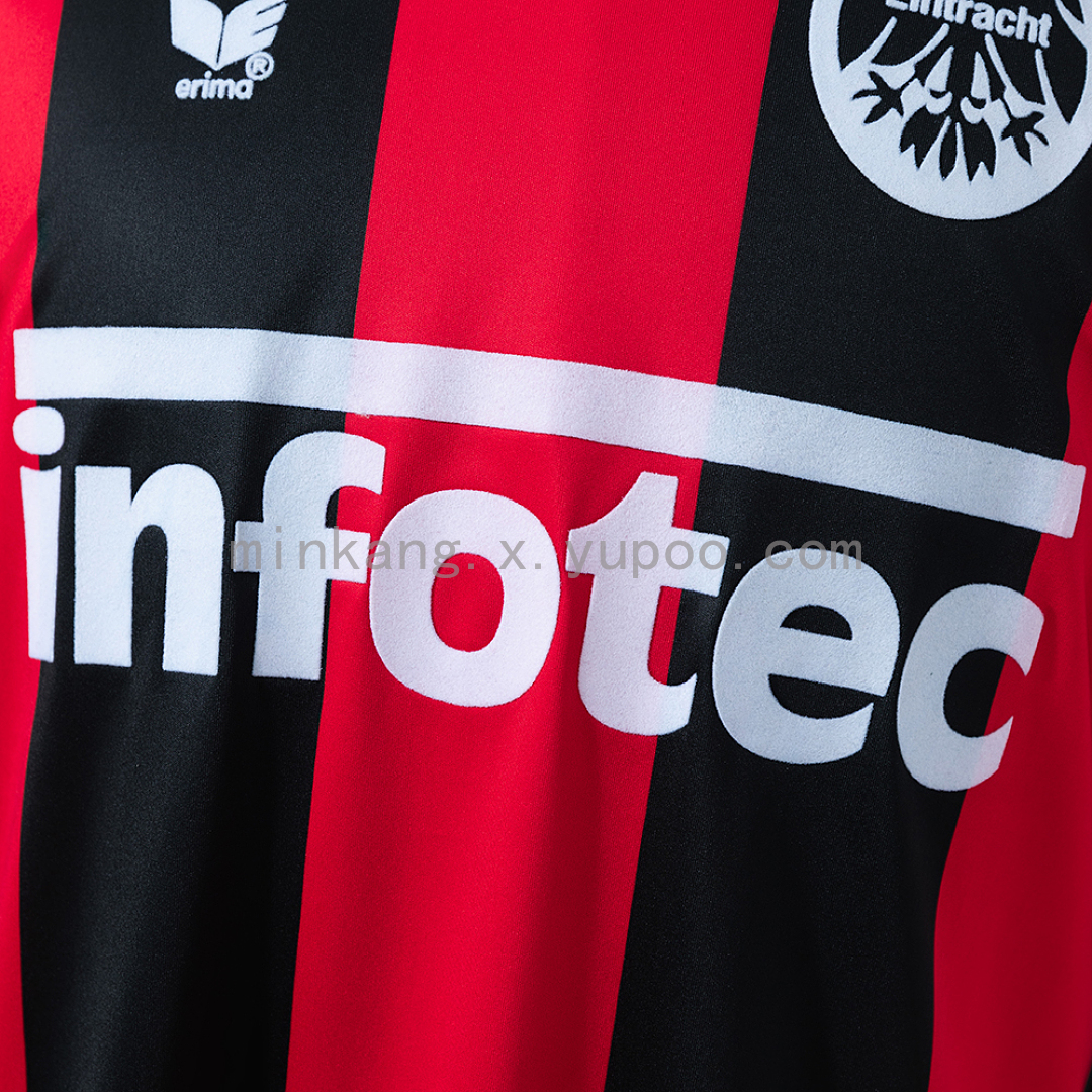 Frankfurt 83/84 Home Retro Long Sleeve Jersey S-XXL 7
