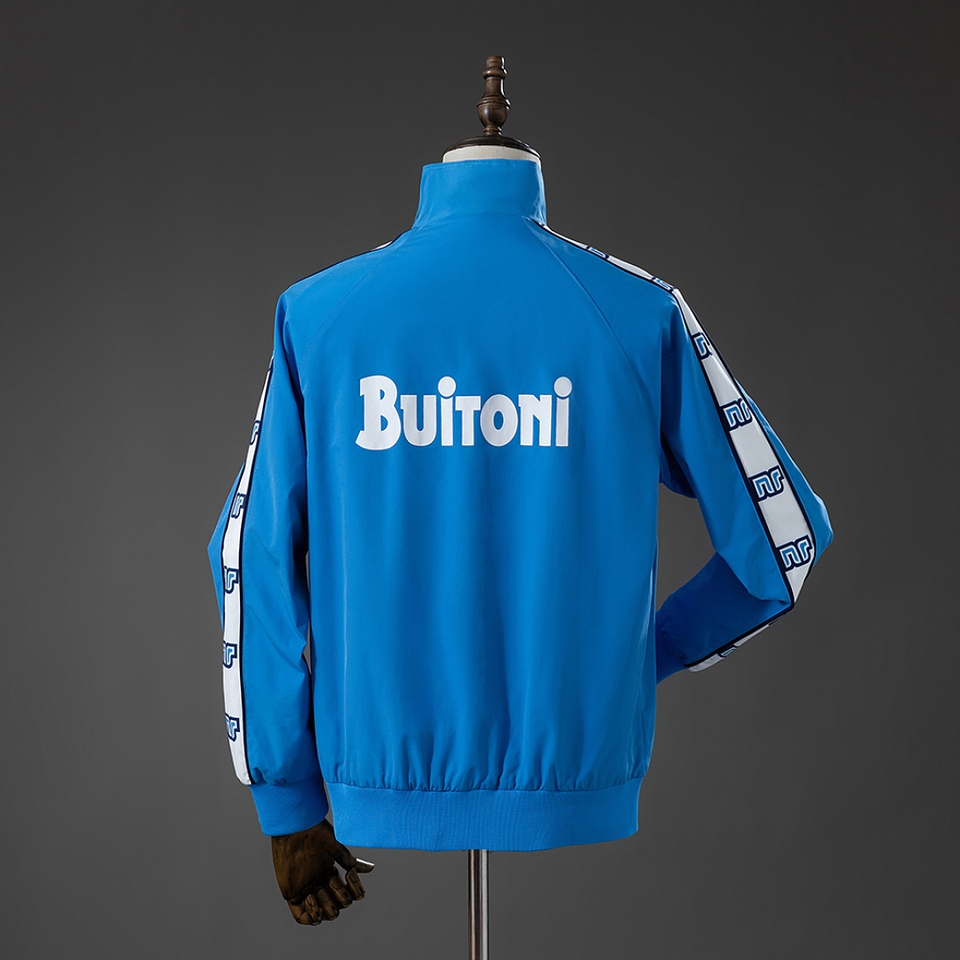 Napoli 87/88 Windbreaker - Blue S-XXL 2