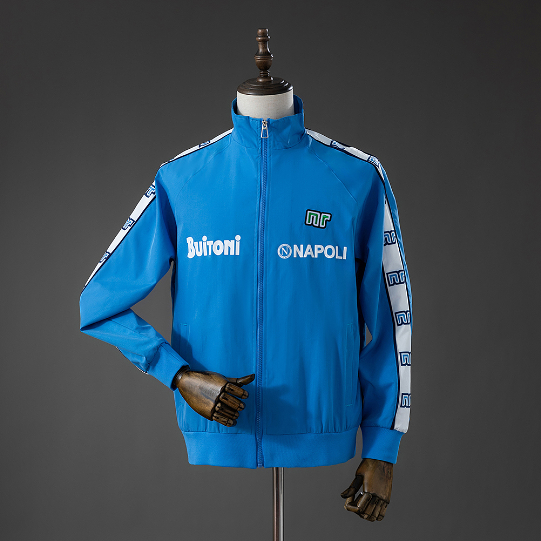 Napoli 87/88 Windbreaker - Blue S-XXL 3
