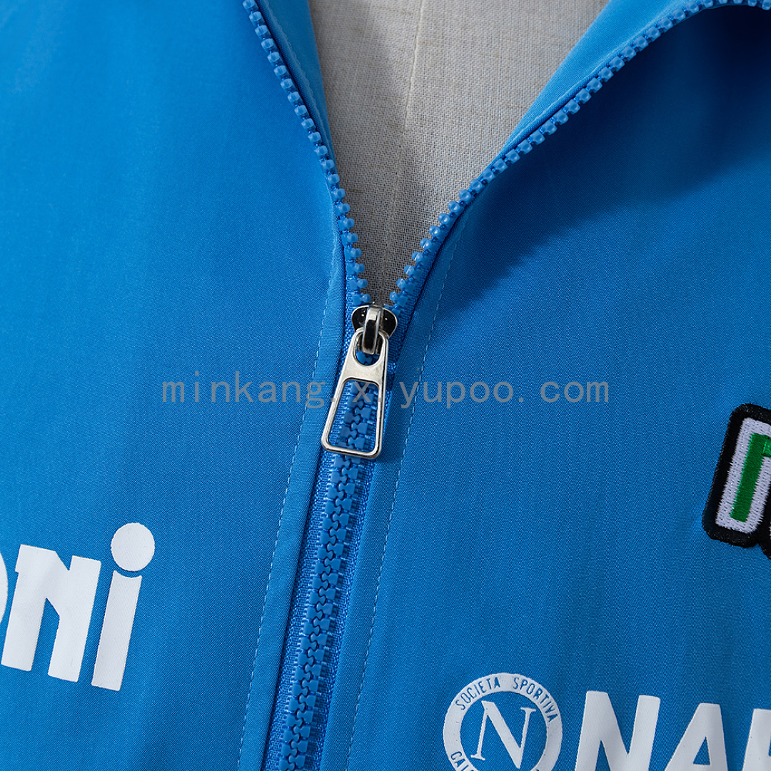 Napoli 87/88 Windbreaker - Blue S-XXL 6