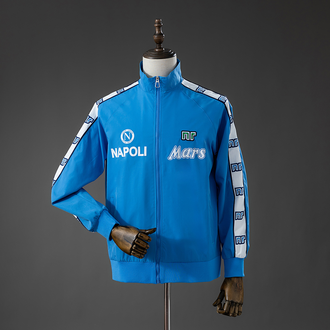 Napoli 88/89 Windbreaker - Blue S-XXL 3