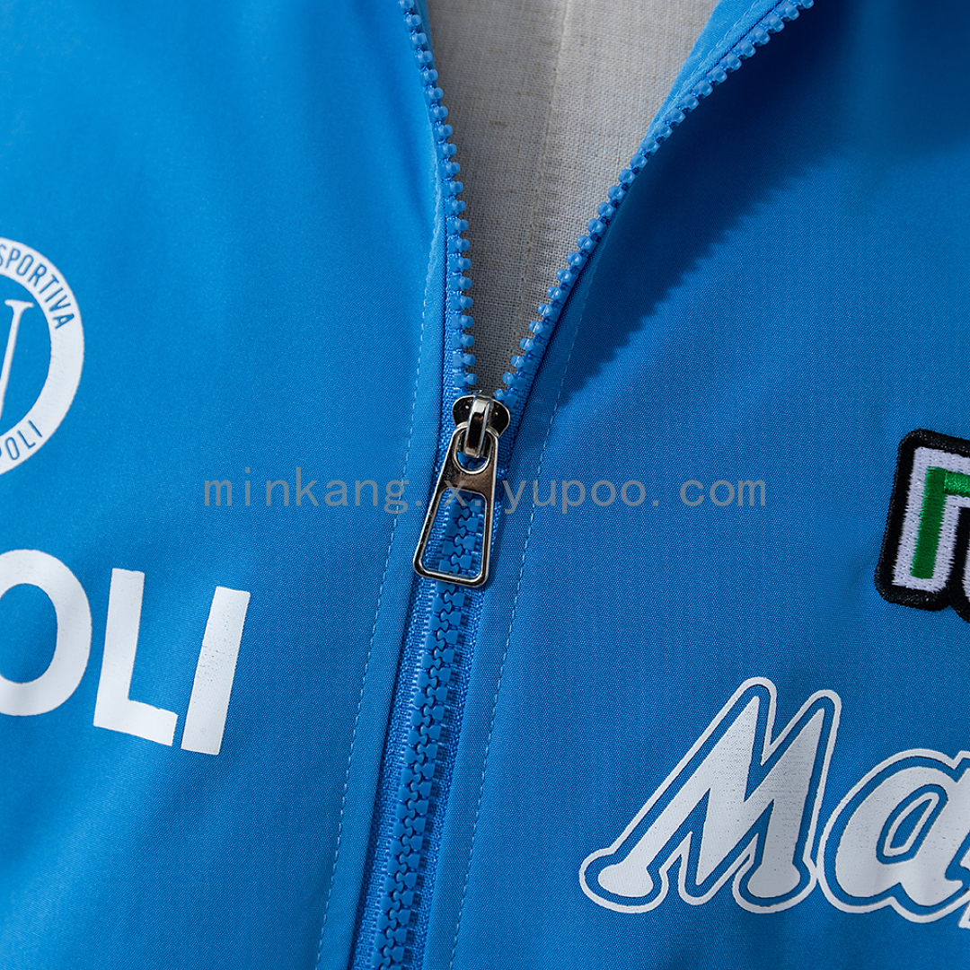 Napoli 88/89 Windbreaker - Blue S-XXL 6