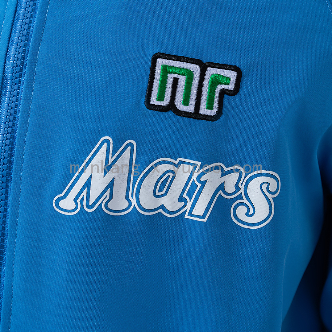 Napoli 88/89 Windbreaker - Blue S-XXL 8
