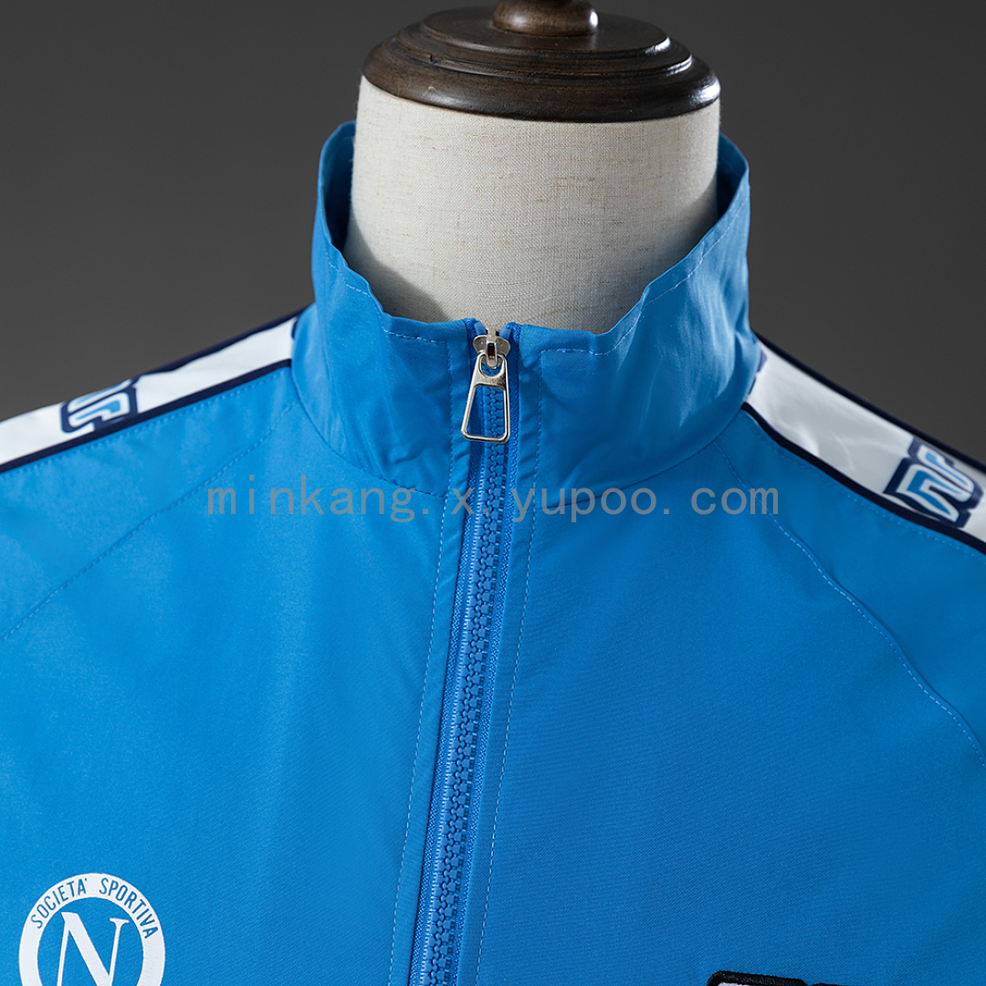 Napoli 88/89 Windbreaker - Blue S-XXL 9