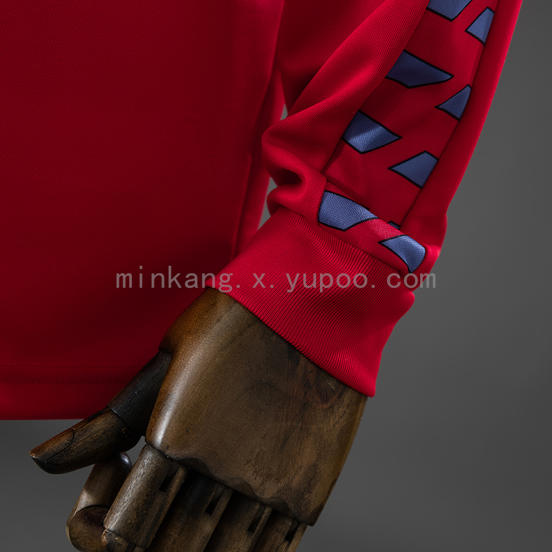 Osasuna 1983 Home Retro Long Sleeve Jersey S-XXL 4