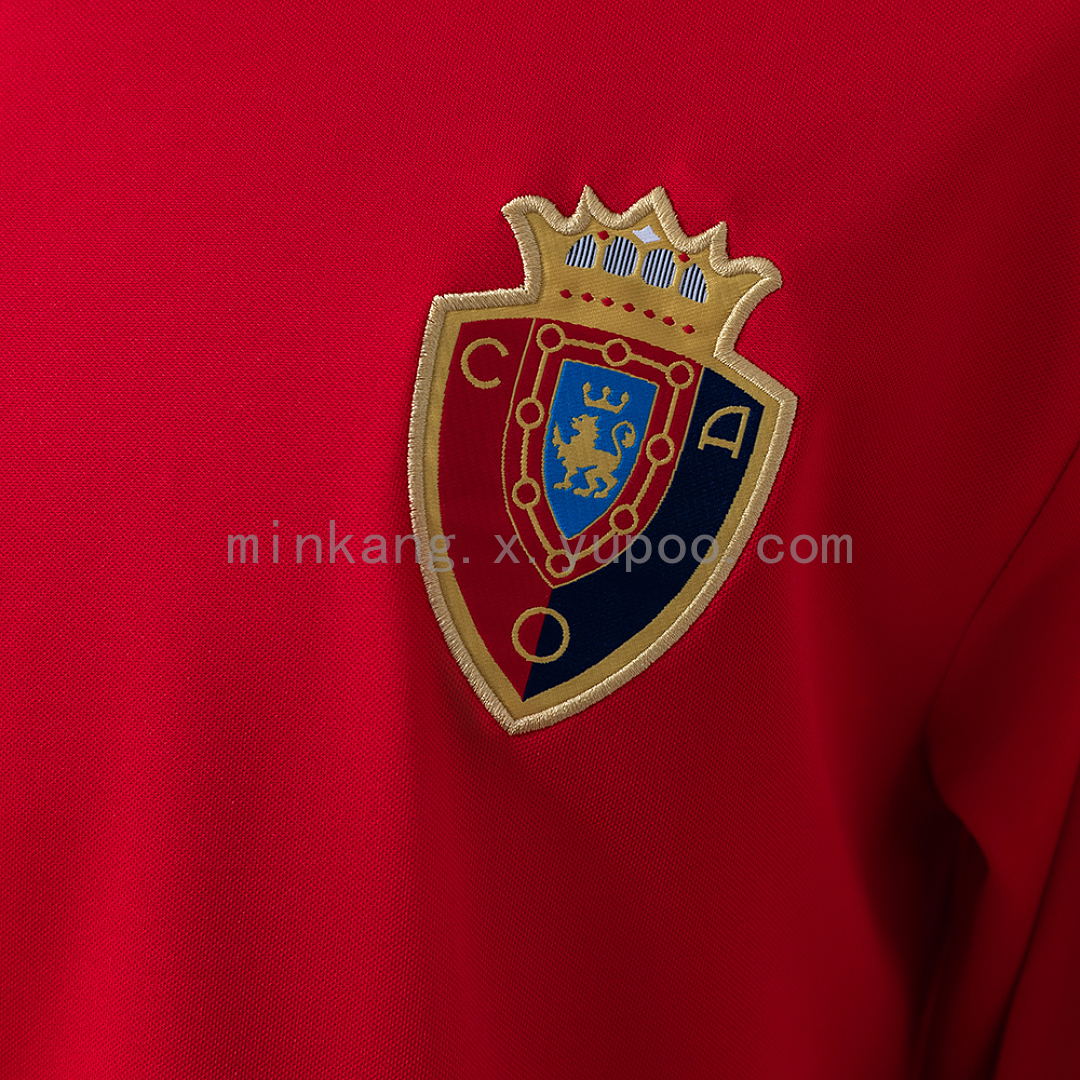 Osasuna 1983 Home Retro Long Sleeve Jersey S-XXL 6