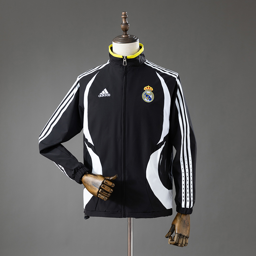 Real Madrid 06/07 Windbreaker - Black S-XXL 3