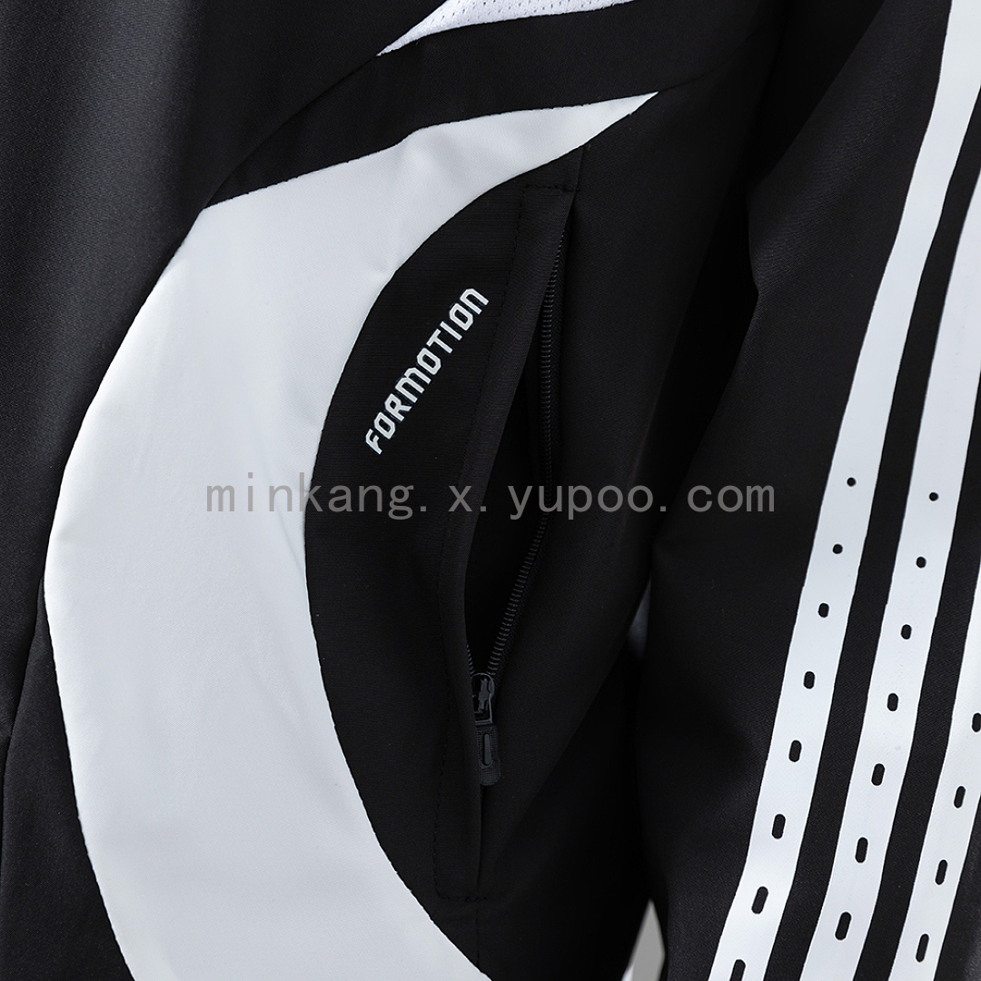 Real Madrid 06/07 Windbreaker - Black S-XXL 5