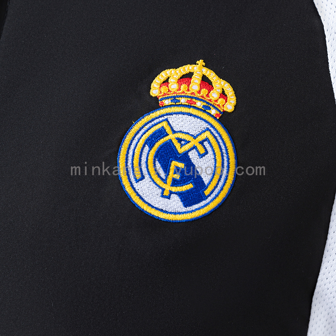 Real Madrid 06/07 Windbreaker - Black S-XXL 10