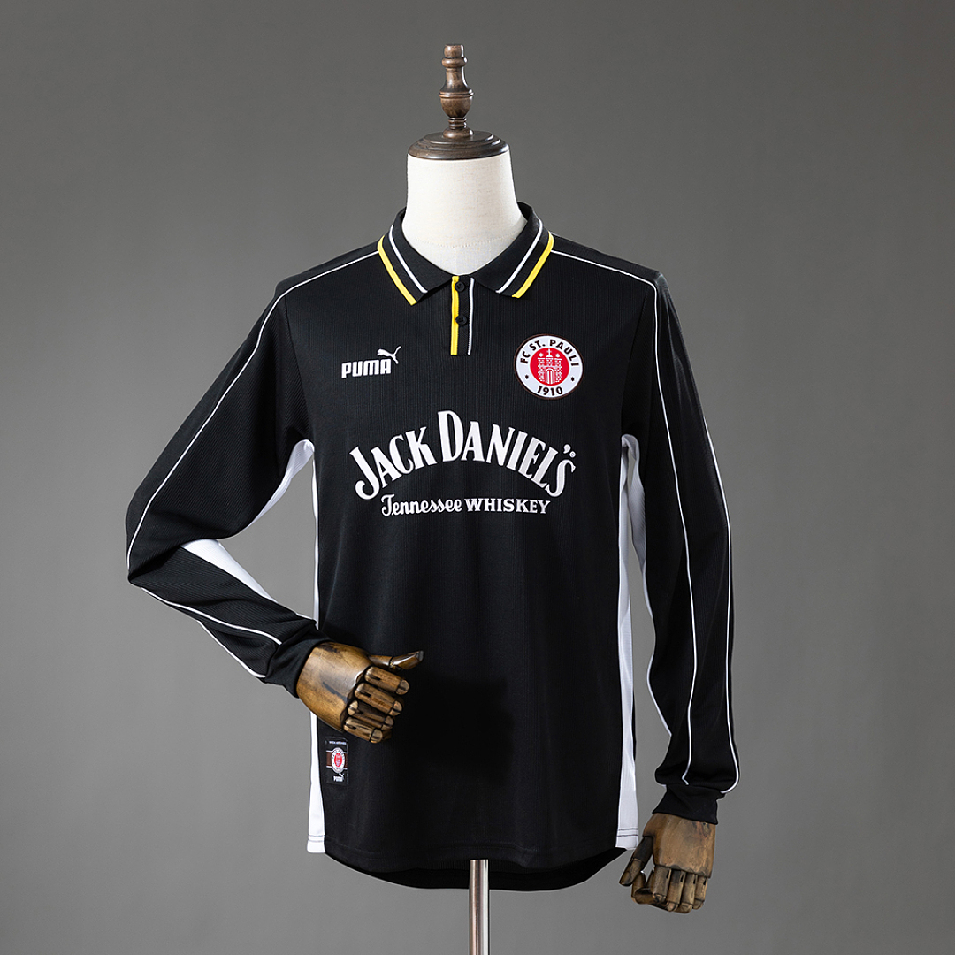 St. Pauli 99/00 Away Retro Long Sleeve Jersey S-XXL 3