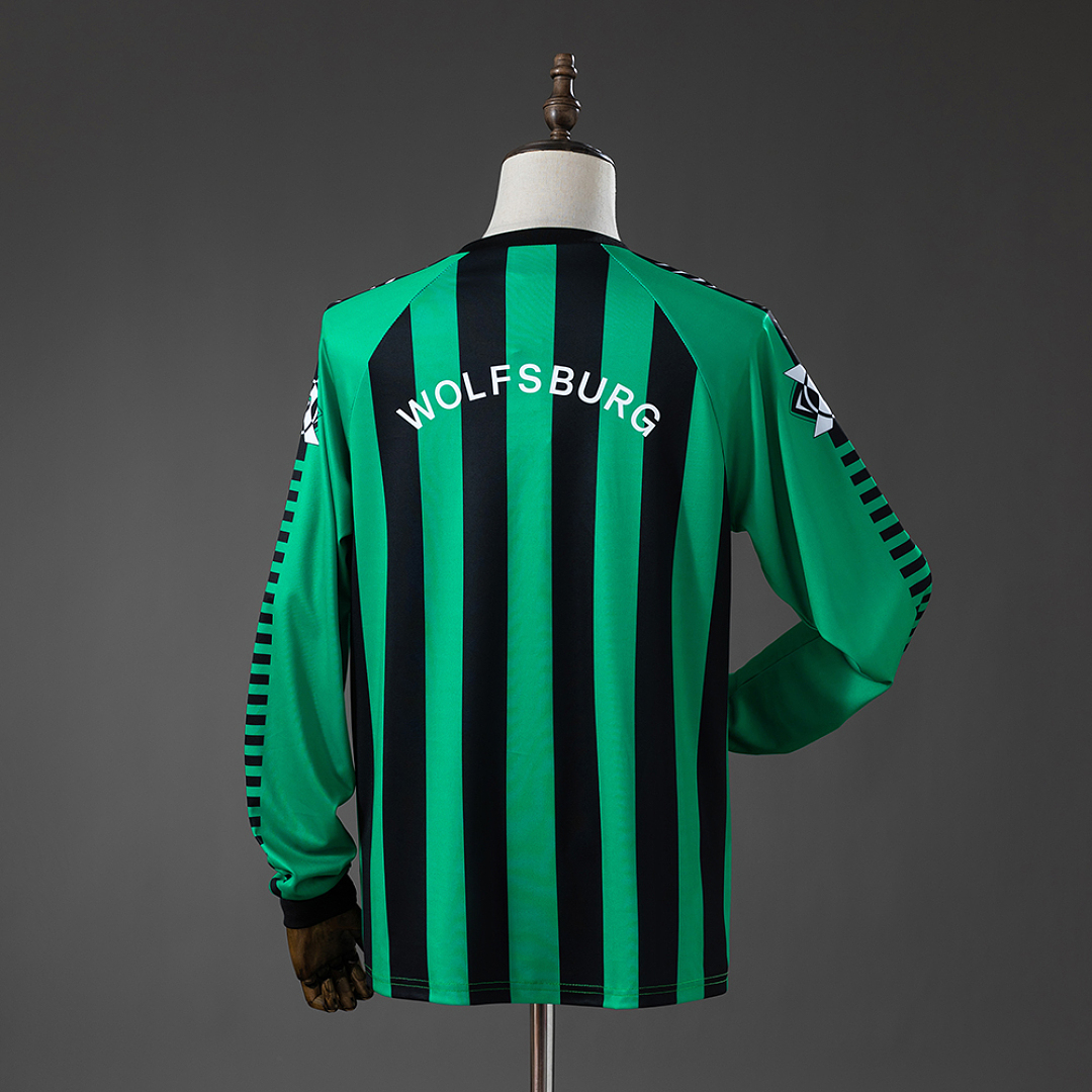 Wolfsburg 95/96 Away Retro Long Sleeve Jersey S-XXL 2
