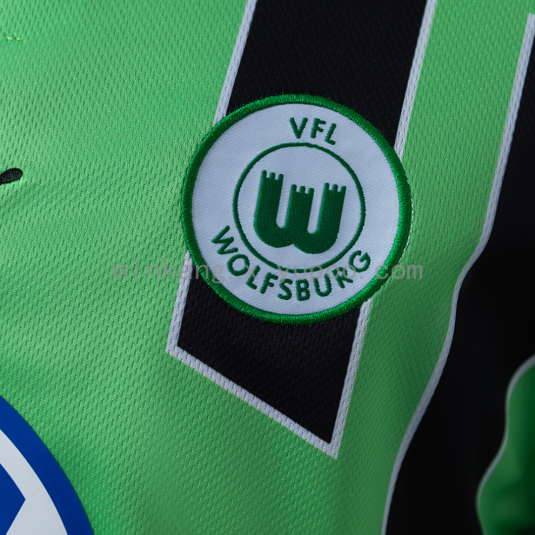 Wolfsburg 99/00 Away Retro Long Sleeve Jersey S-XXL 6