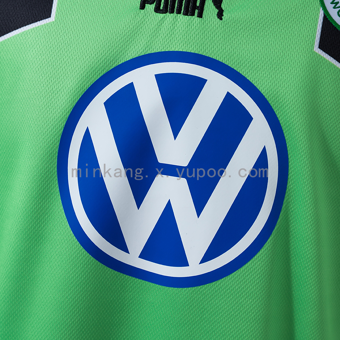 Wolfsburg 99/00 Away Retro Long Sleeve Jersey S-XXL 8